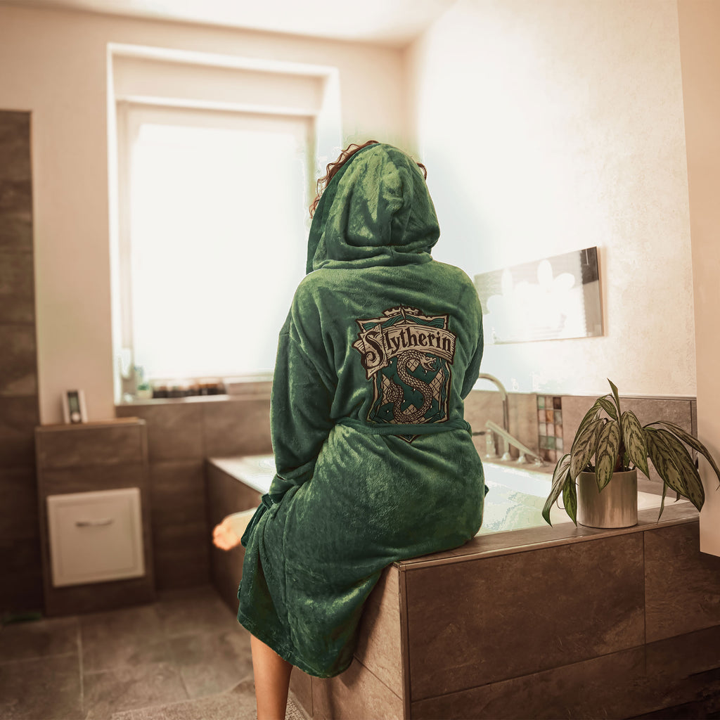 Zdjęcie produktu Harry Potter - Szlafrok Slytherin Herbata zielony
