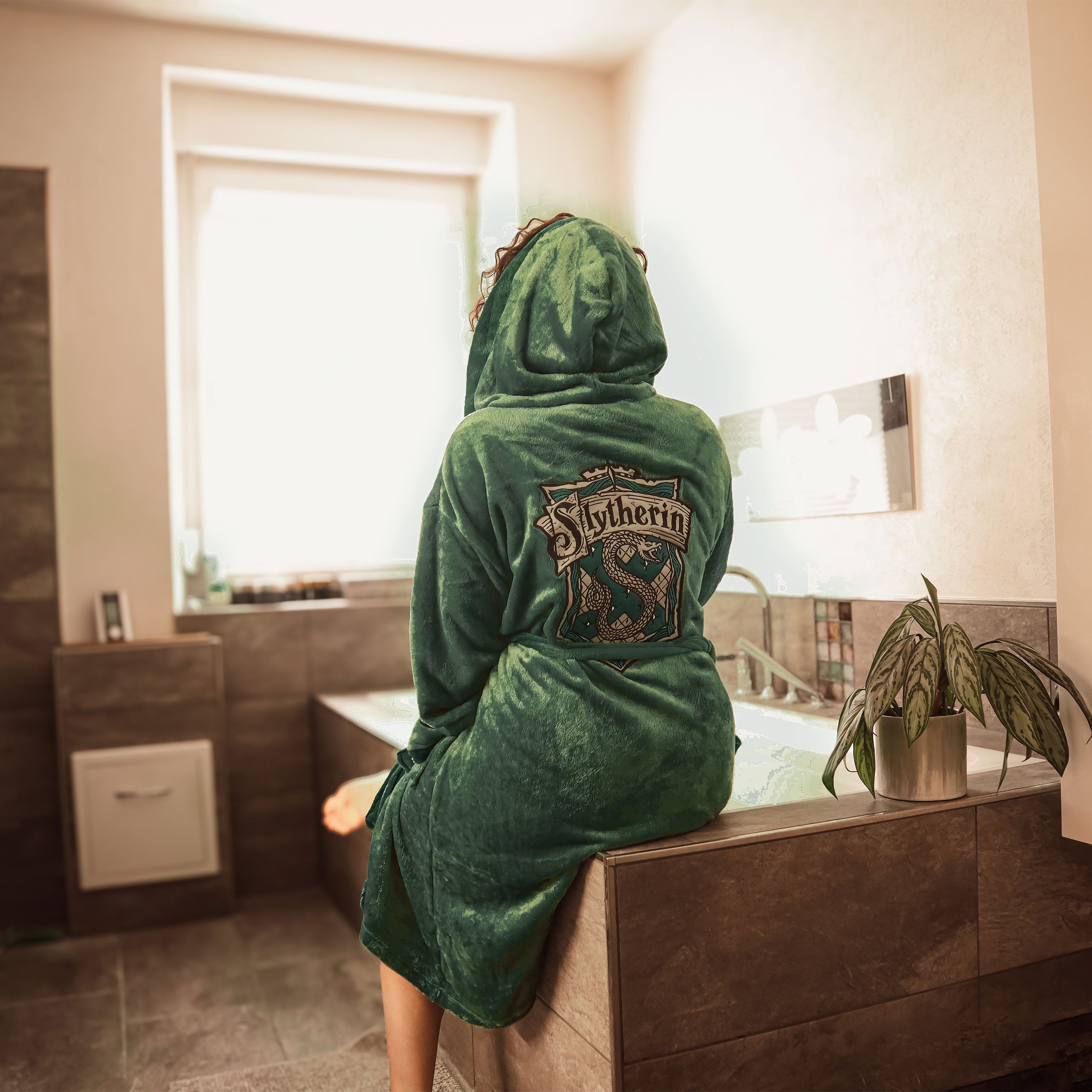 Zdjęcie produktu Harry Potter - Szlafrok Slytherin Herbata zielony