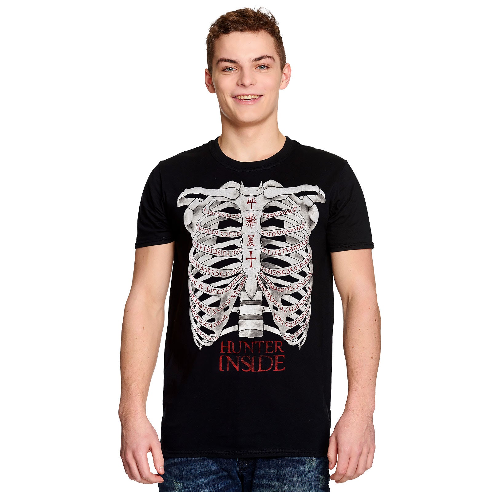 Zdjęcie produktu Supernatural - Hunter Inside T-Shirt czarne