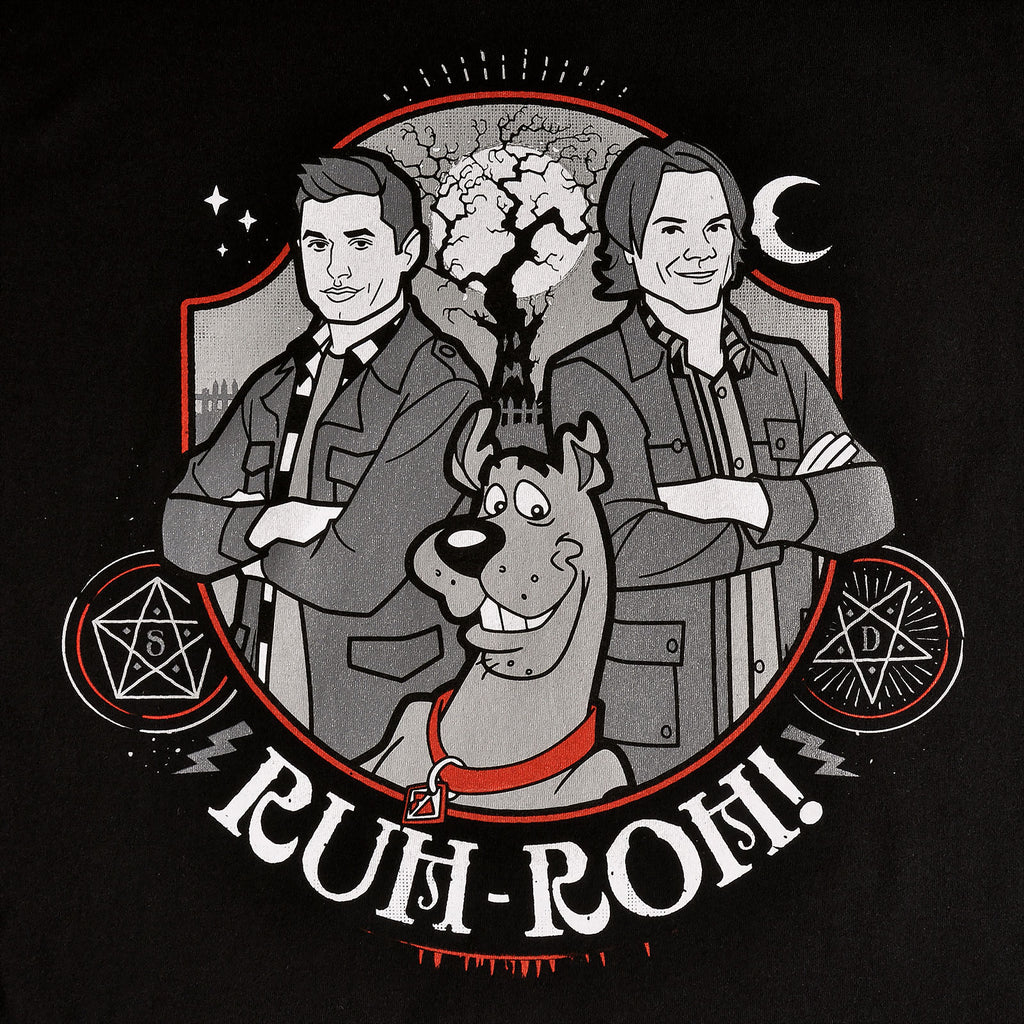 Zdjęcie produktu Supernatural - Scoobynatural Ruh-roh! Koszulka czarna