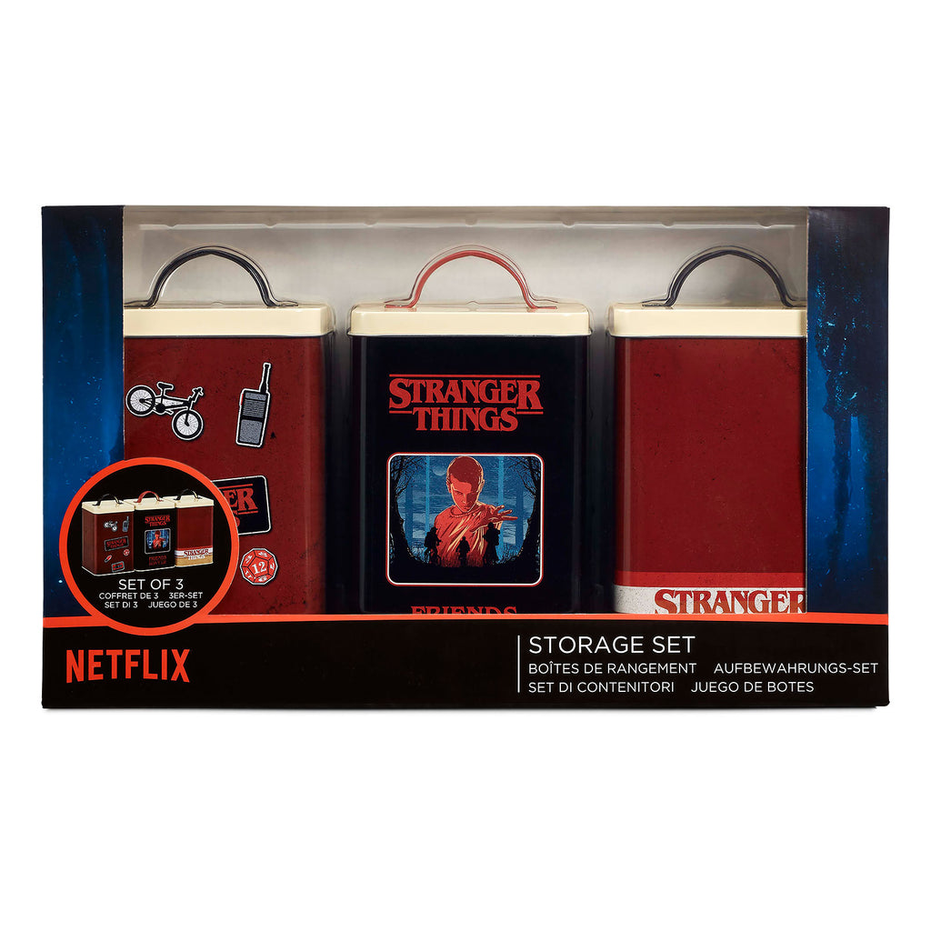 Zdjęcie produktu Stranger Things - Zestaw retro puszek