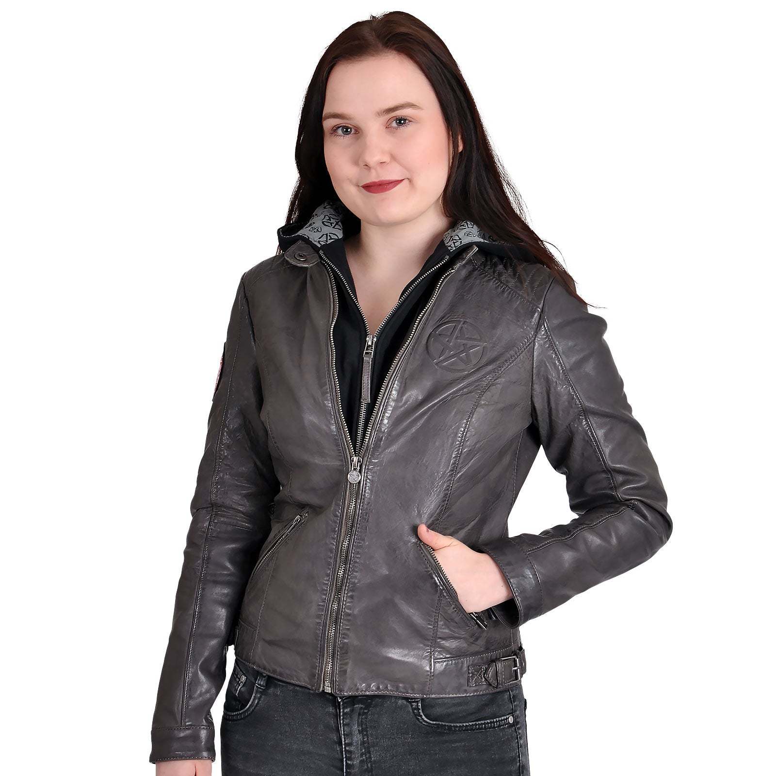 Product image Supernatural - Anti Possession Symbol Leather Jacket Women