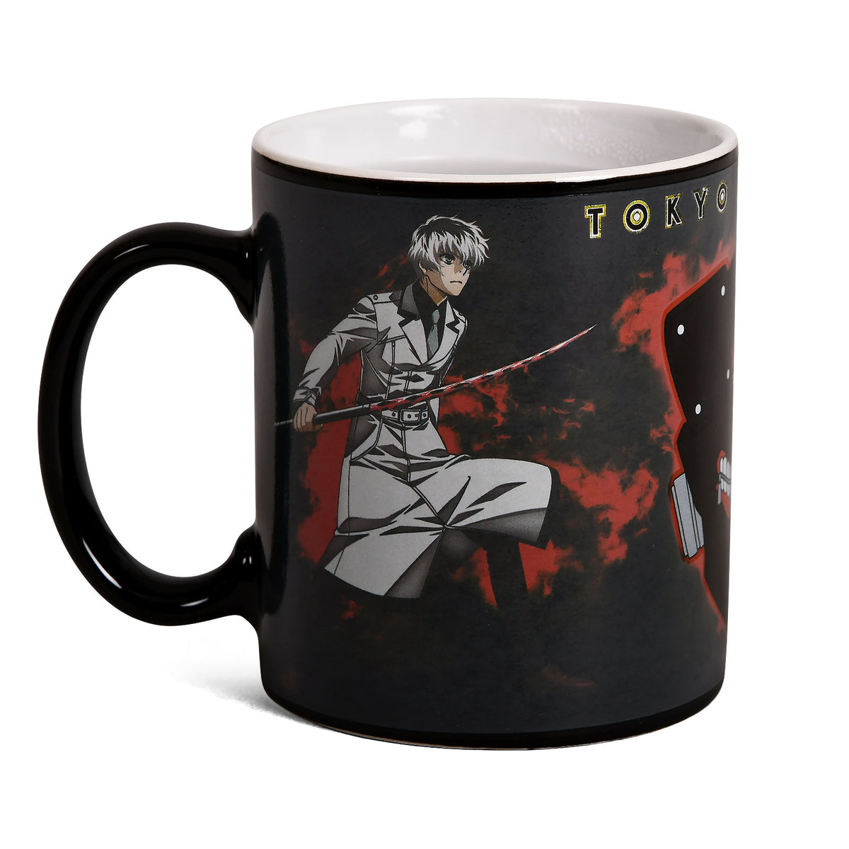 Zdjęcie produktu Tokyo Ghoul - Kubek termoaktywny z maską Kanekiego
