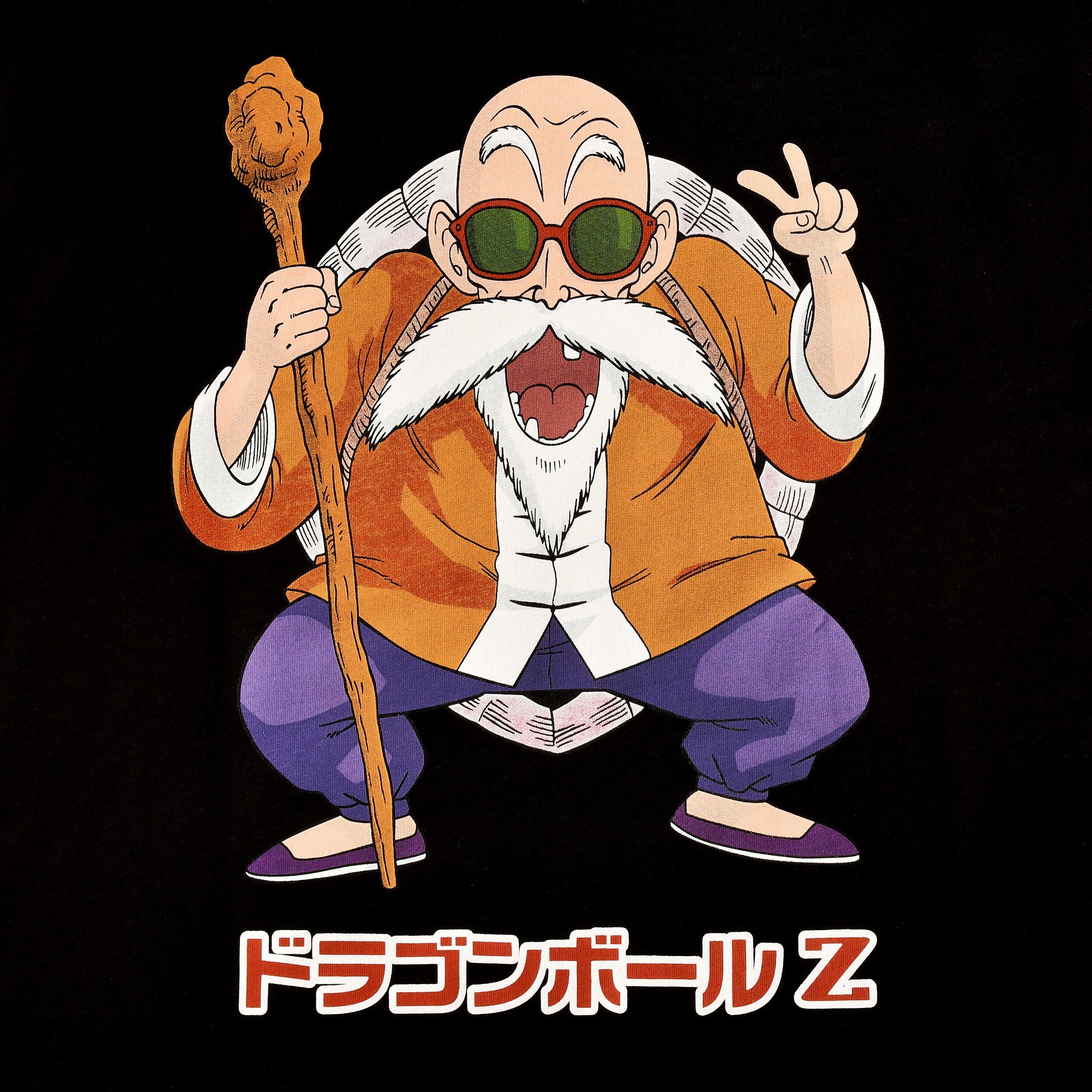 Zdjęcie produktu Dragon Ball Z - Muten Roshi T-Shirt czarne
