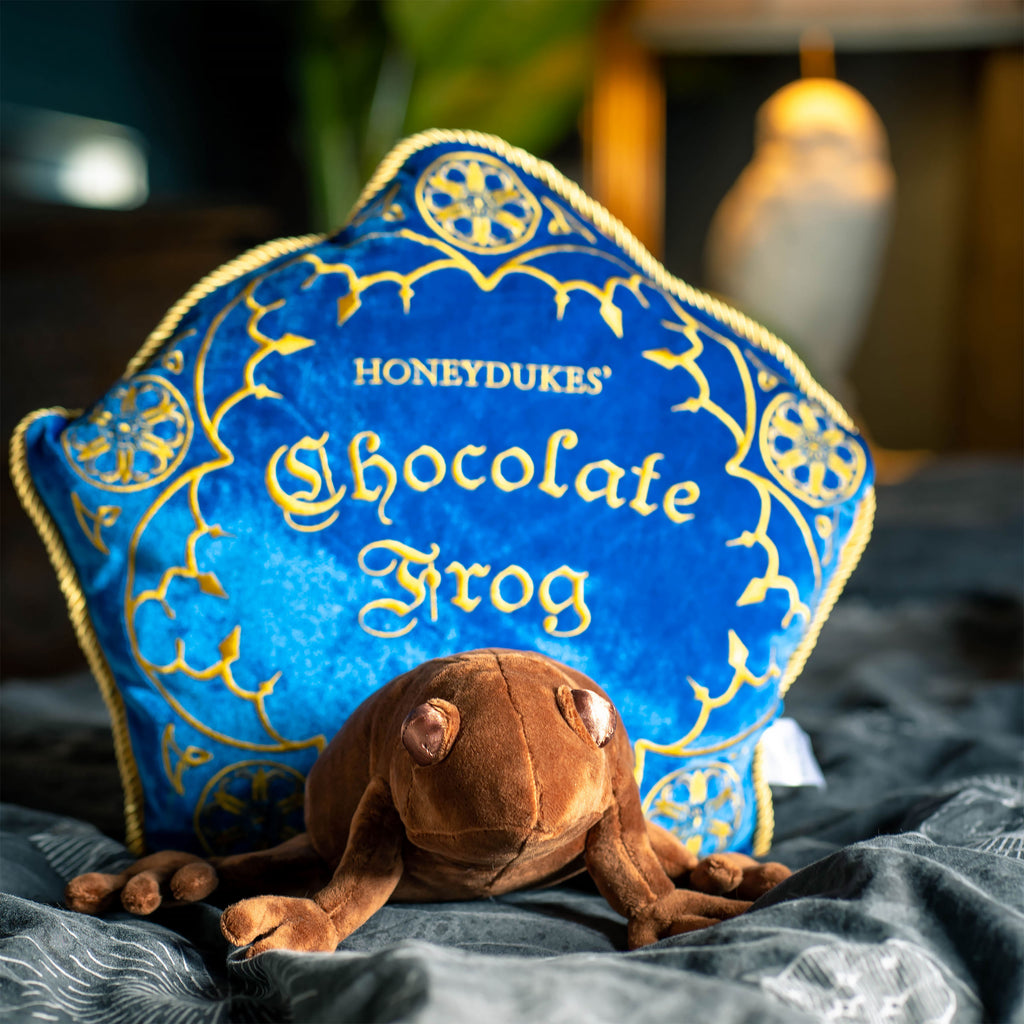 Zdjęcie produktu Harry Potter - Poduszka z Czekoladową Żabą i pluszową figurką