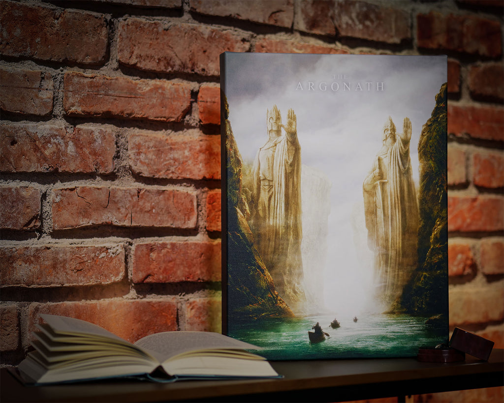 Product image The Lord of the Rings - Argonath wall picture with light