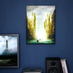 Product image The Lord of the Rings - Argonath wall picture with light