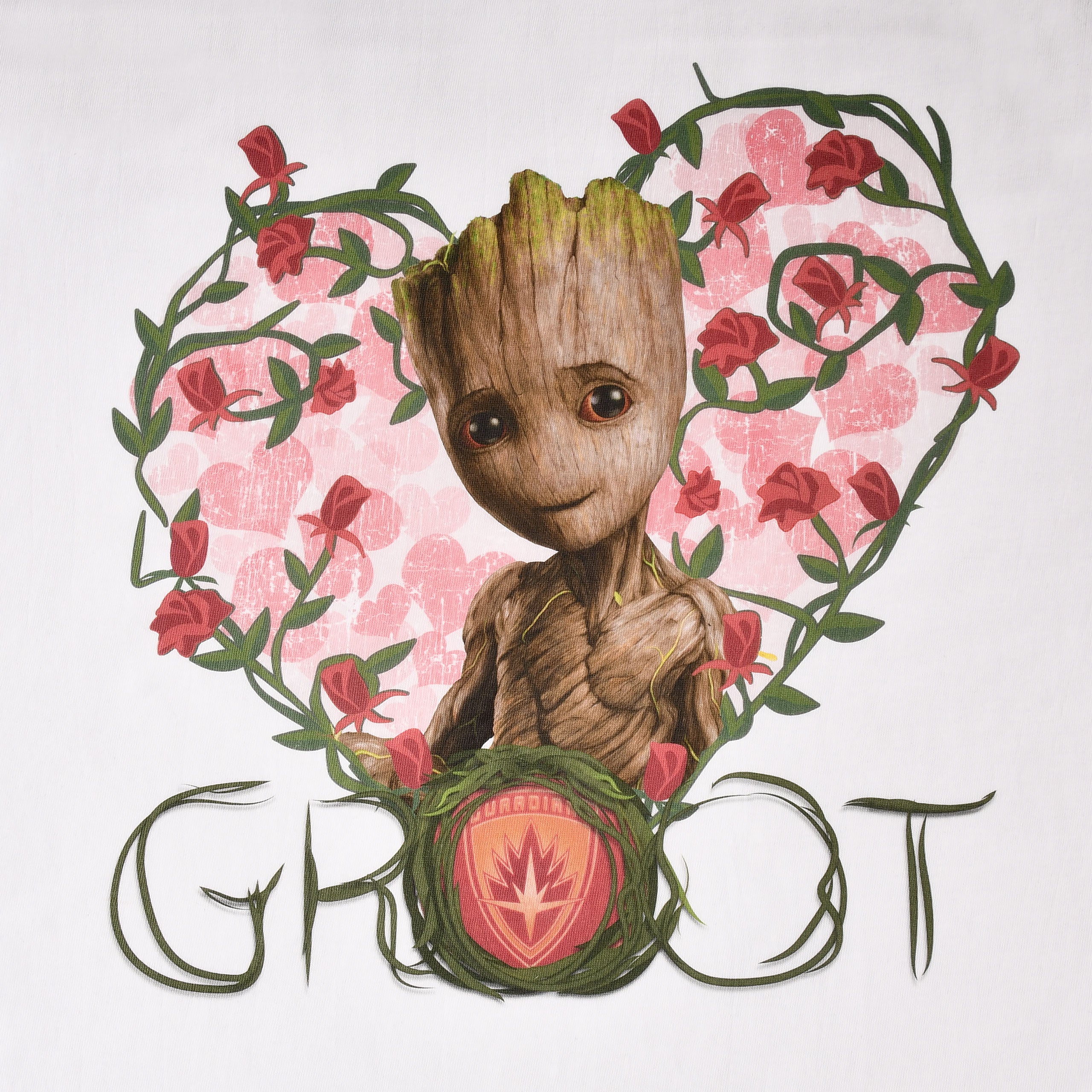 Product image Guardians of the Galaxy - Baby Groot Heart Women's T-Shirt white