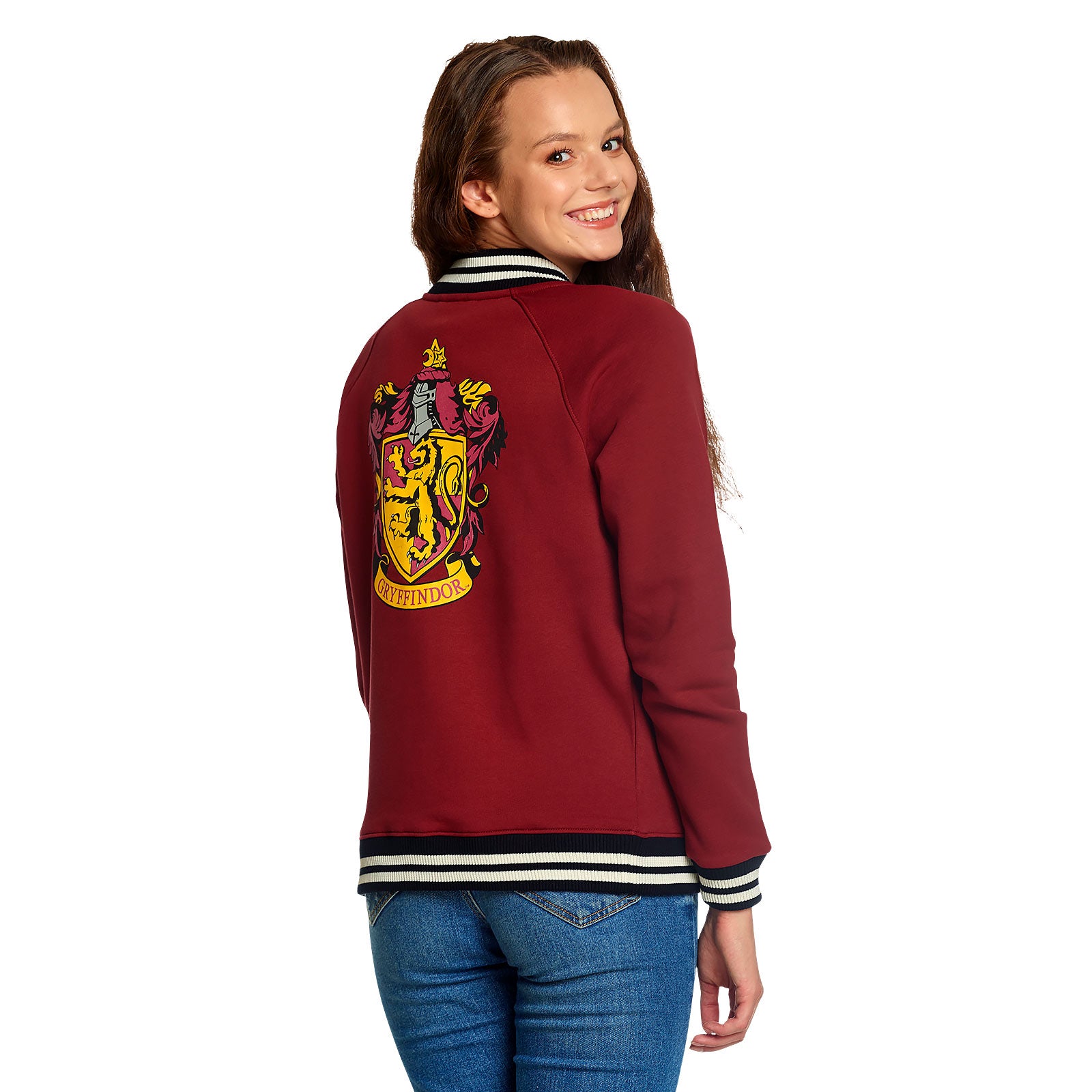 Zdjęcie produktu Harry Potter - Gryffindor Herb Bluza College Damska czerwona