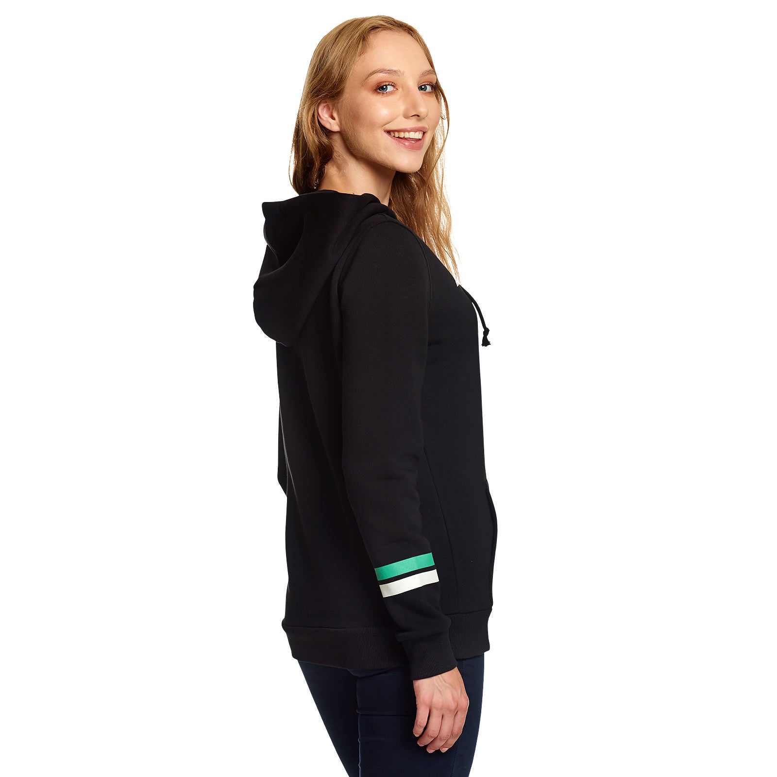 Zdjęcie produktu Harry Potter - Slytherin Hogwarts Alumni Bluza z kapturem damska czarna