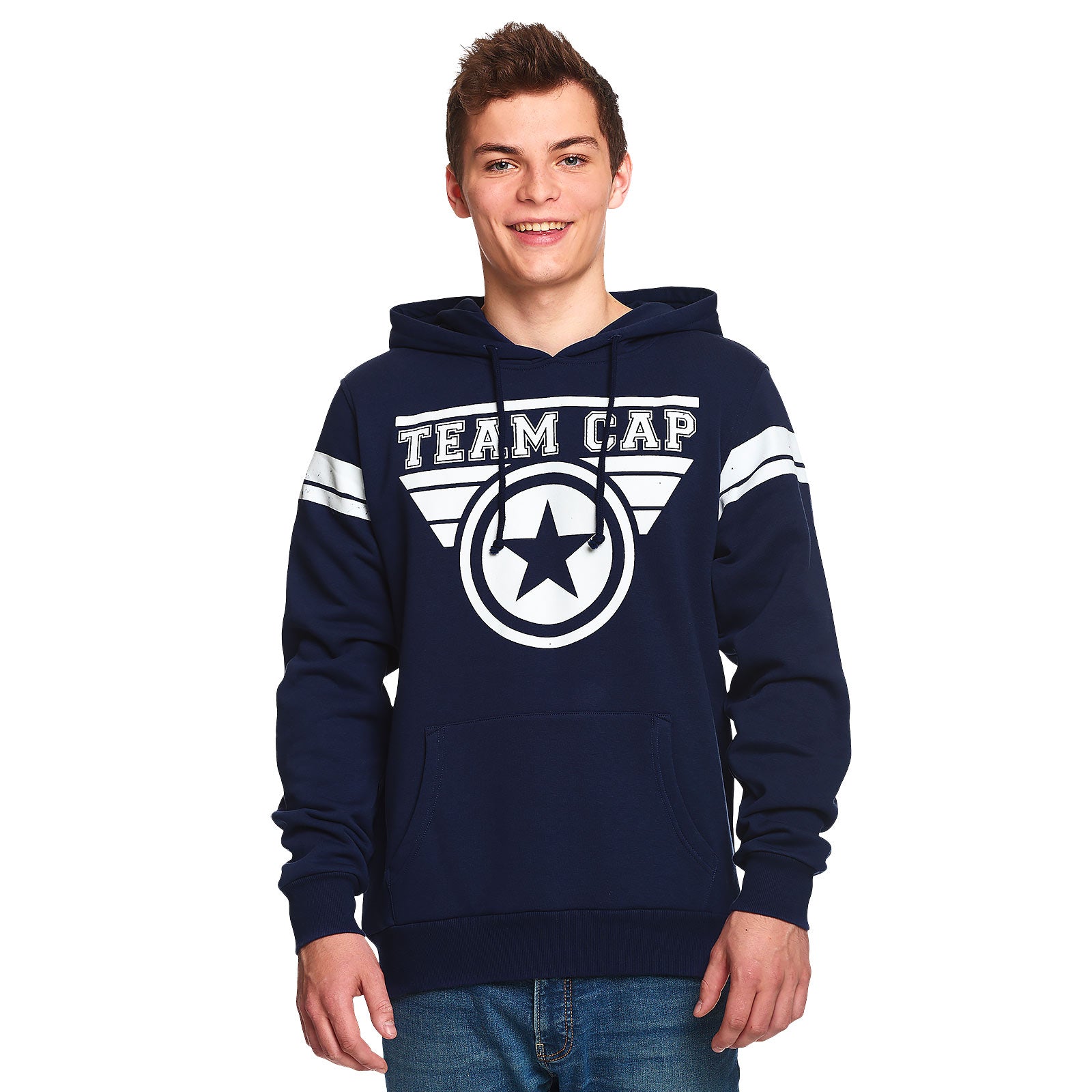 Product image Captain America - Team Cap Hoodie Blue