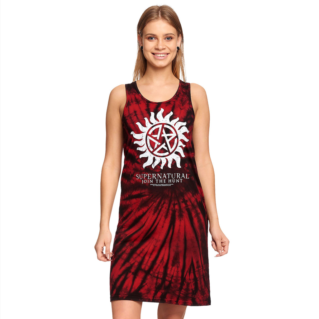 Product image Supernatural - Anti Possession Symbol Batik Mini Dress