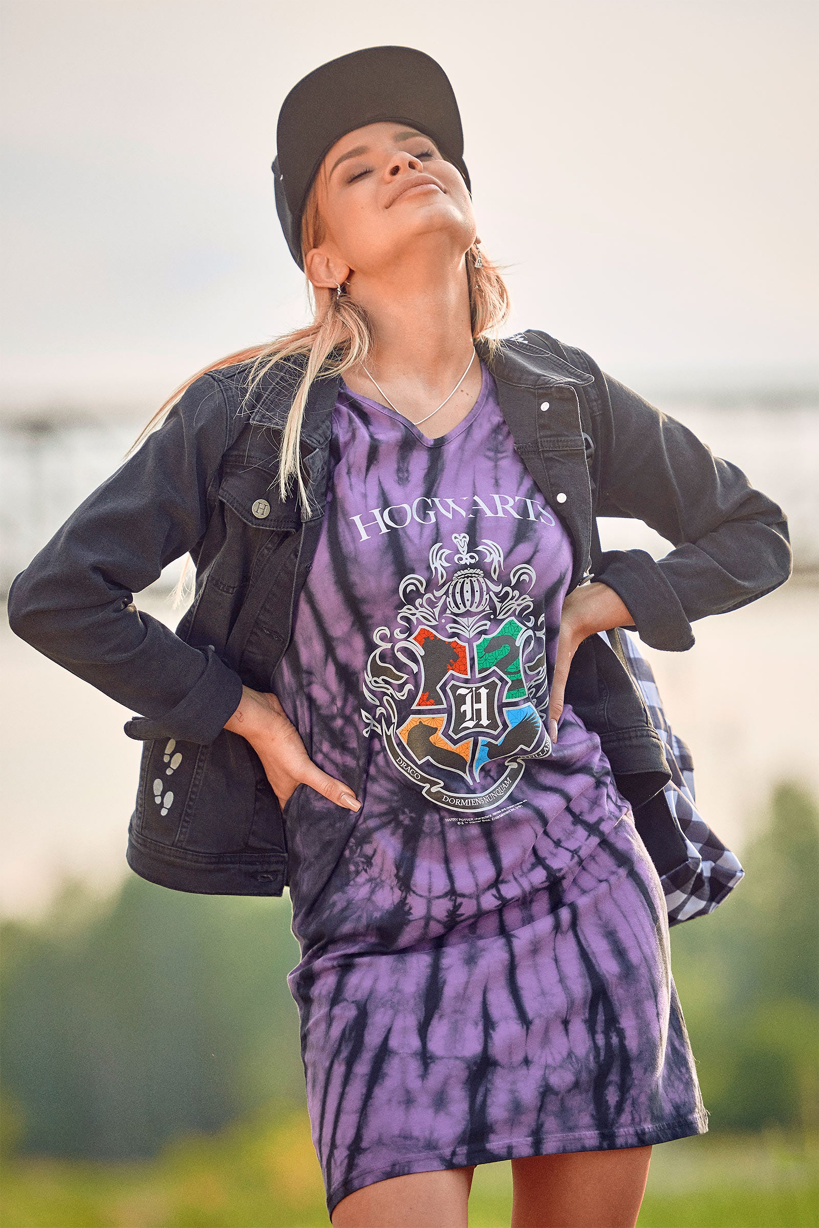 Product image Harry Potter - Hogwarts Crest Batik Mini Dress