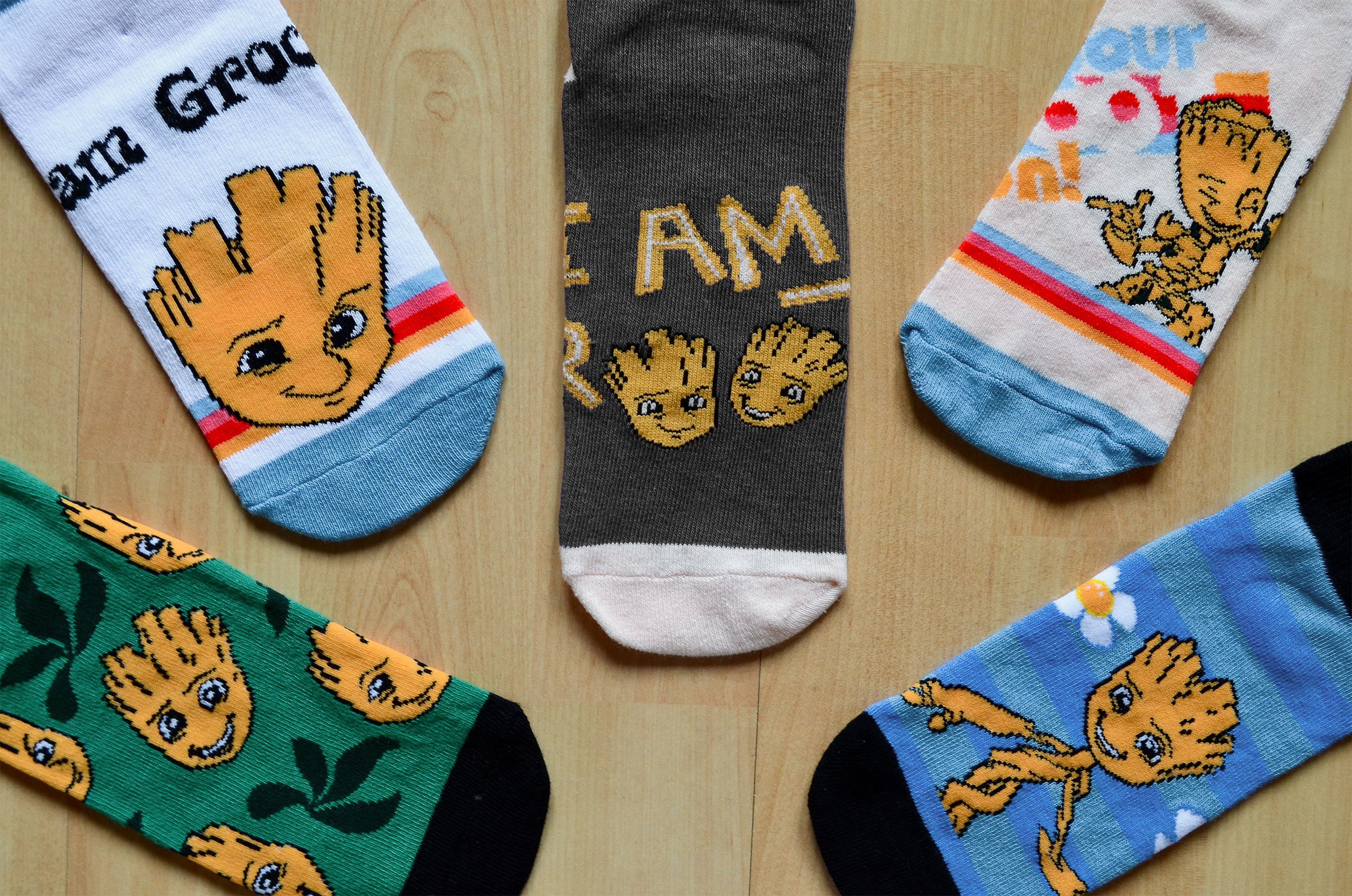 Product image Guardians of the Galaxy - Baby Groot Socks 5 Set