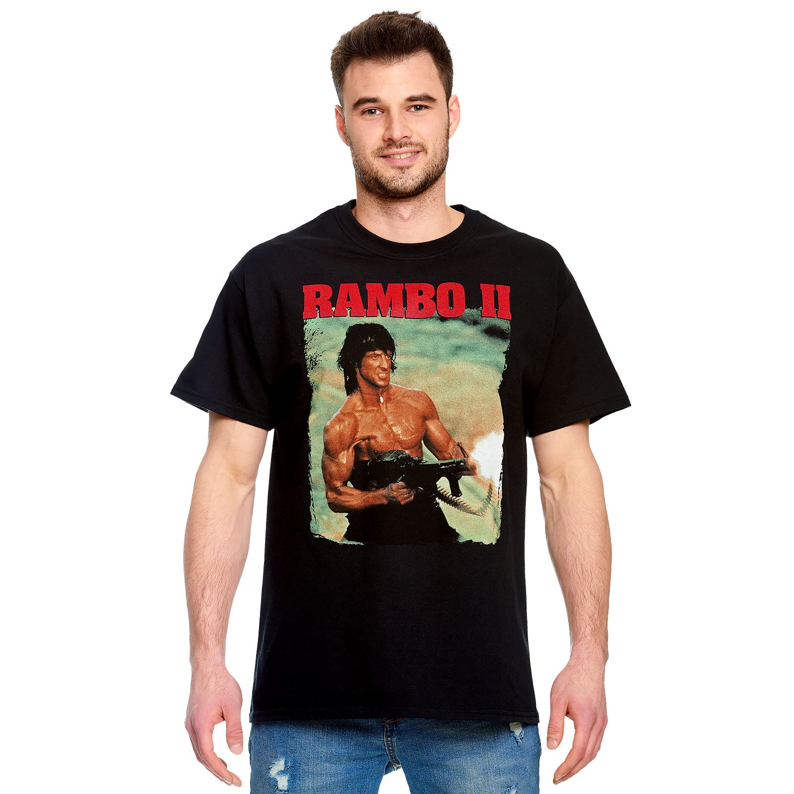 Zdjęcie produktu Rambo - Shooting T-Shirt czarne