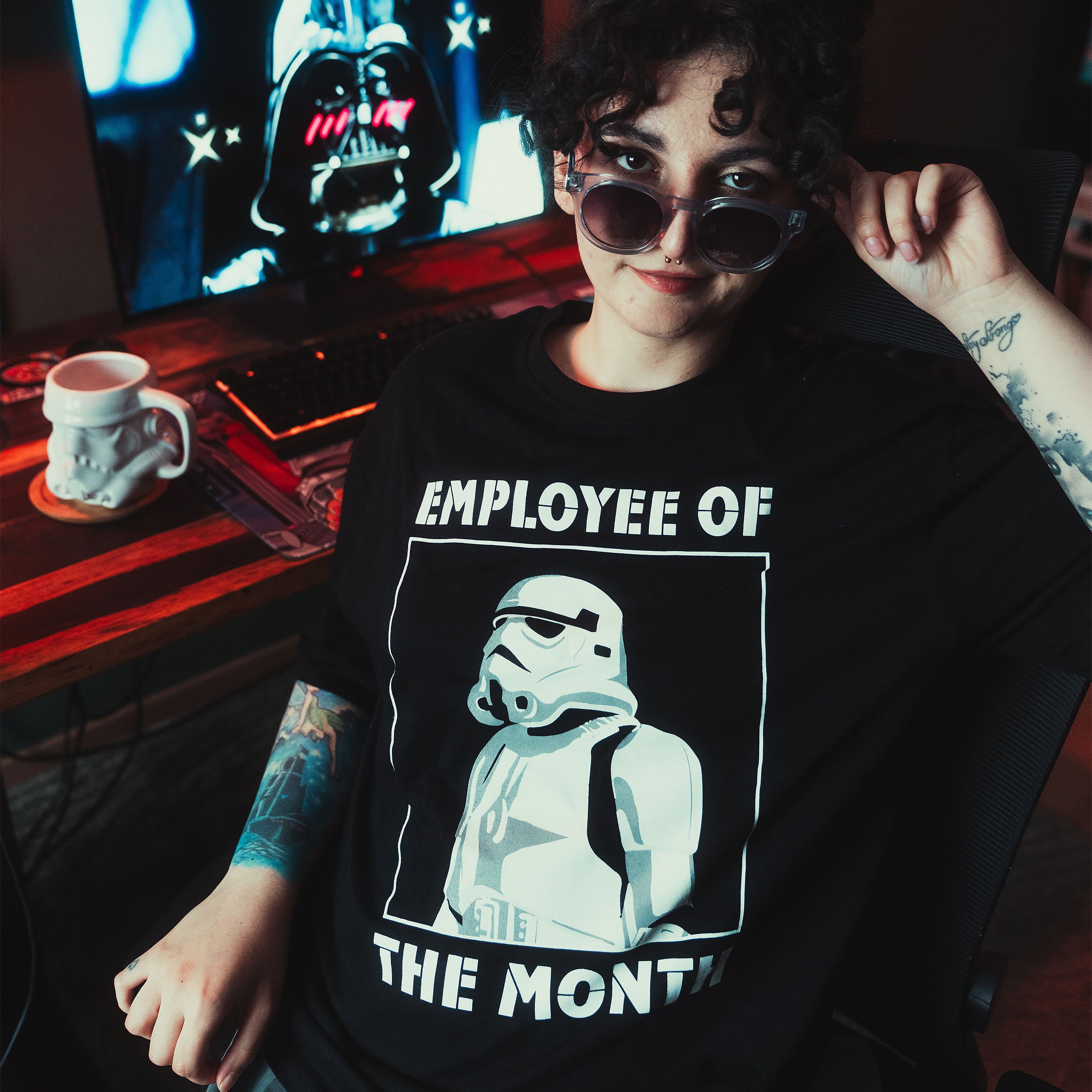 Zdjęcie produktu Star Wars - Stormtrooper Pracownik Miesiąca T-Shirt czarne