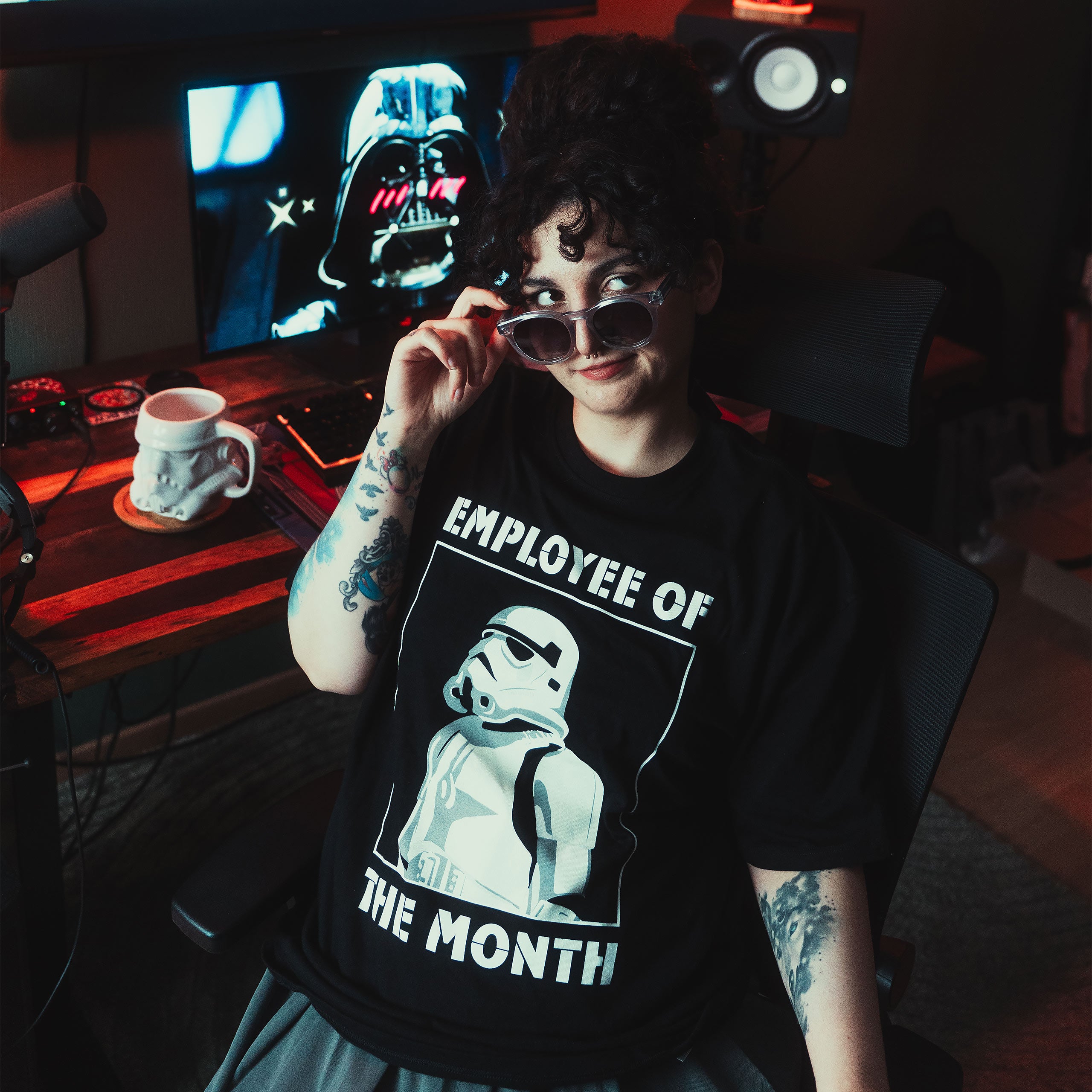 Zdjęcie produktu Star Wars - Stormtrooper Pracownik Miesiąca T-Shirt czarne