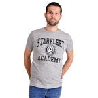 Zdjęcie produktu Star Trek - T-Shirt Akademii Gwiezdnej Floty szare