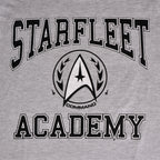 Zdjęcie produktu Star Trek - T-Shirt Akademii Gwiezdnej Floty szare