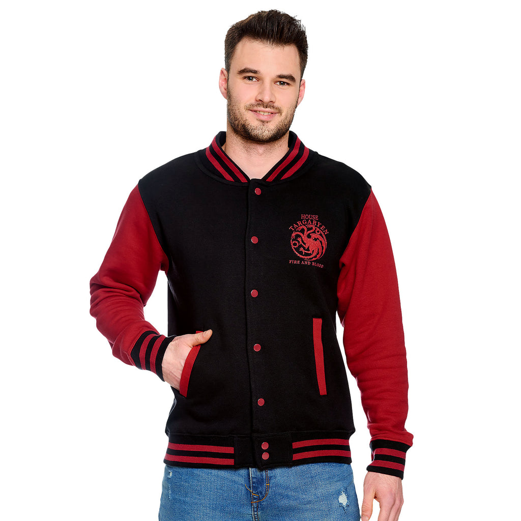 Zdjęcie produktu Gra o Tron - Kurtka College House Targaryen czarno-czerwona