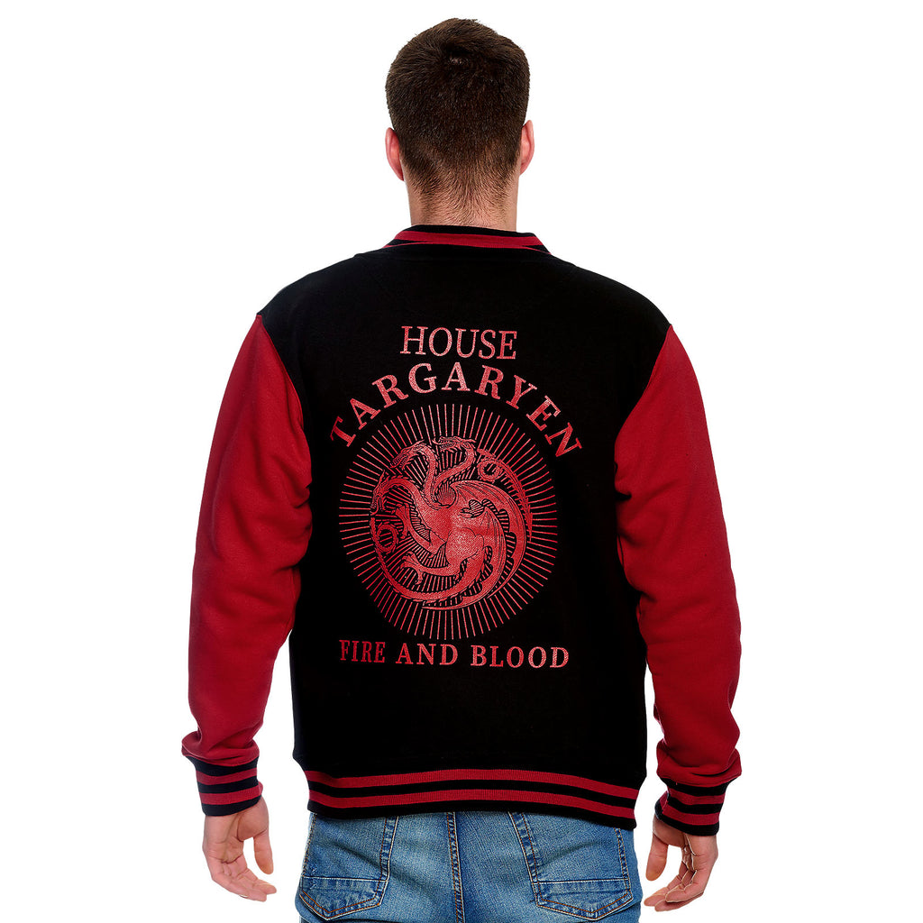 Zdjęcie produktu Gra o Tron - Kurtka College House Targaryen czarno-czerwona