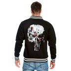 Zdjęcie produktu Punisher - Blood Skull Kurtka College czarno-biała