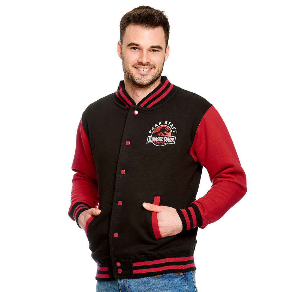 Zdjęcie produktu Jurassic Park - Park Staff Kurtka College czarno-czerwona