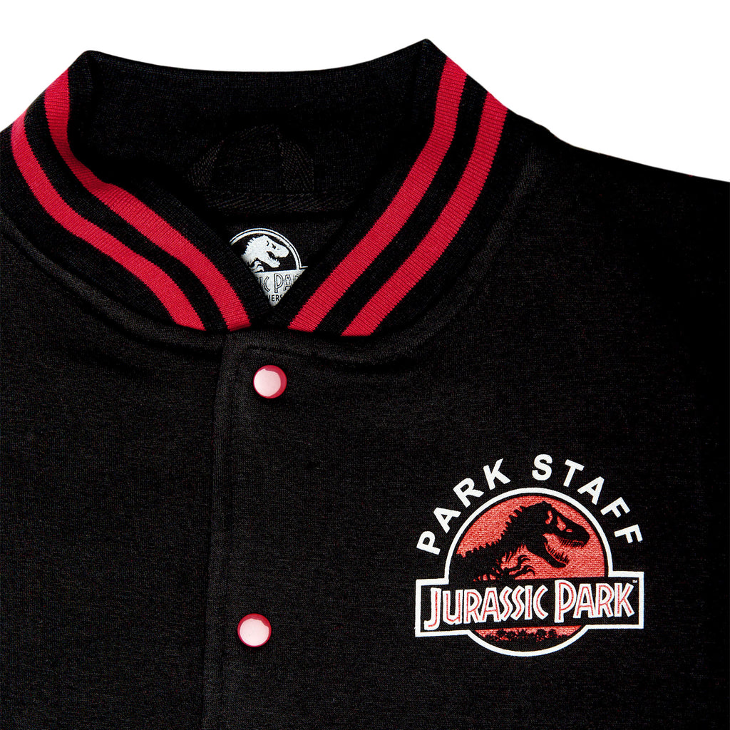 Zdjęcie produktu Jurassic Park - Park Staff Kurtka College czarno-czerwona