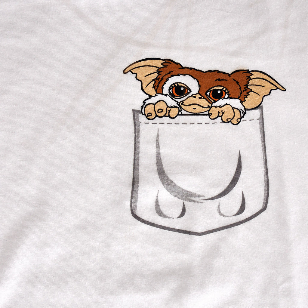 Zdjęcie produktu Gremlins - Pocket Gizmo T-Shirt damskie białe