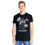 Zdjęcie produktu Doctor Who - Tardis Knock Knock T-Shirt niebieski