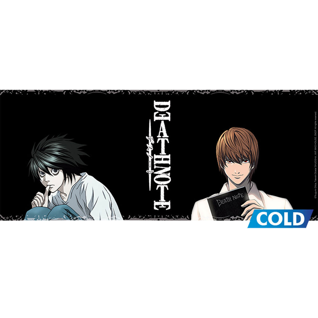Zdjęcie produktu Death Note - Kubek termiczny Light Yagami & L Lawliet