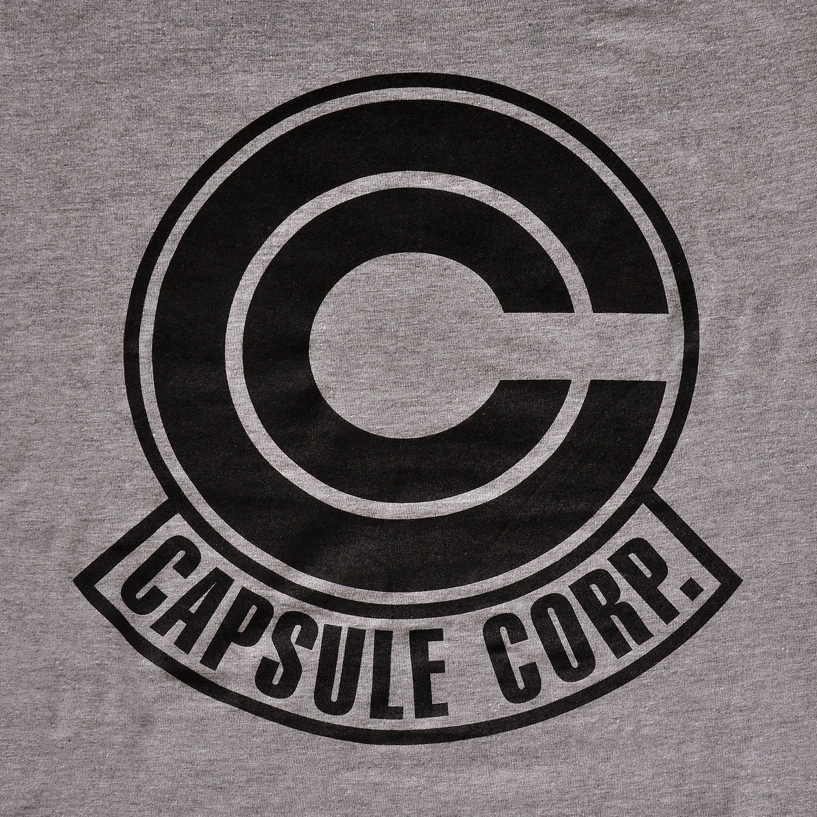 Zdjęcie produktu Dragon Ball Z - Koszulka z logo Capsule Corporation szara