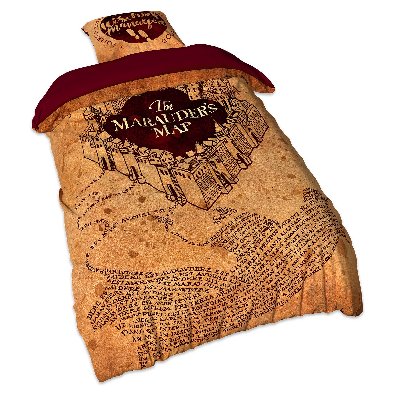 Zdjęcie produktu Harry Potter - Pościel z Mapą Huncwotów