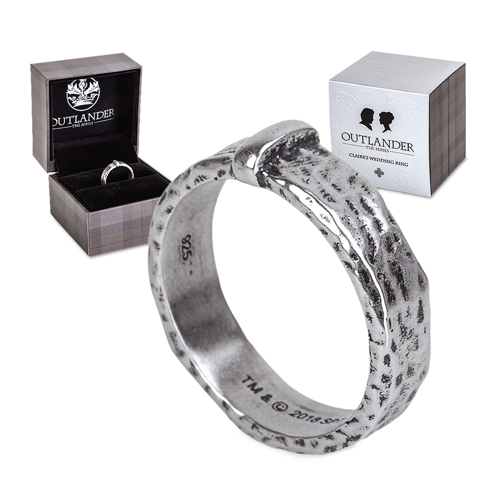 Zdjęcie produktu Outlander - Pierścionek Claires z 925 srebra