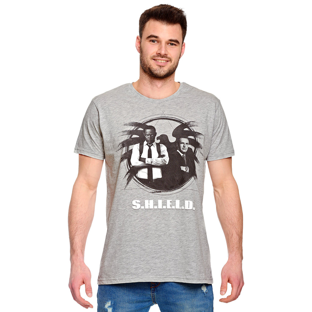 Zdjęcie produktu Captain Marvel - S.H.I.E.L.D. Agents T-Shirt szary