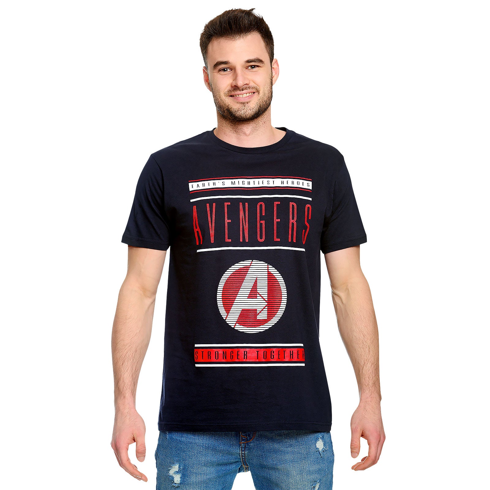 Zdjęcie produktu Avengers - Stronger Together T-Shirt niebieski
