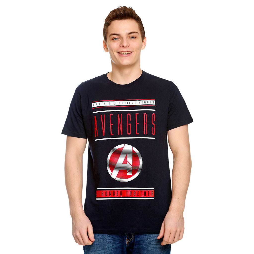 Zdjęcie produktu Avengers - Stronger Together T-Shirt niebieski