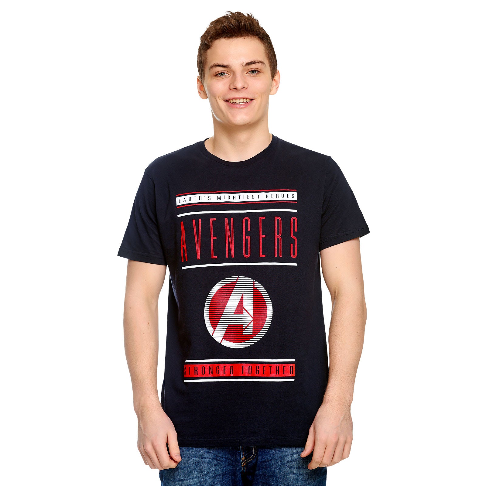 Zdjęcie produktu Avengers - Stronger Together T-Shirt niebieski