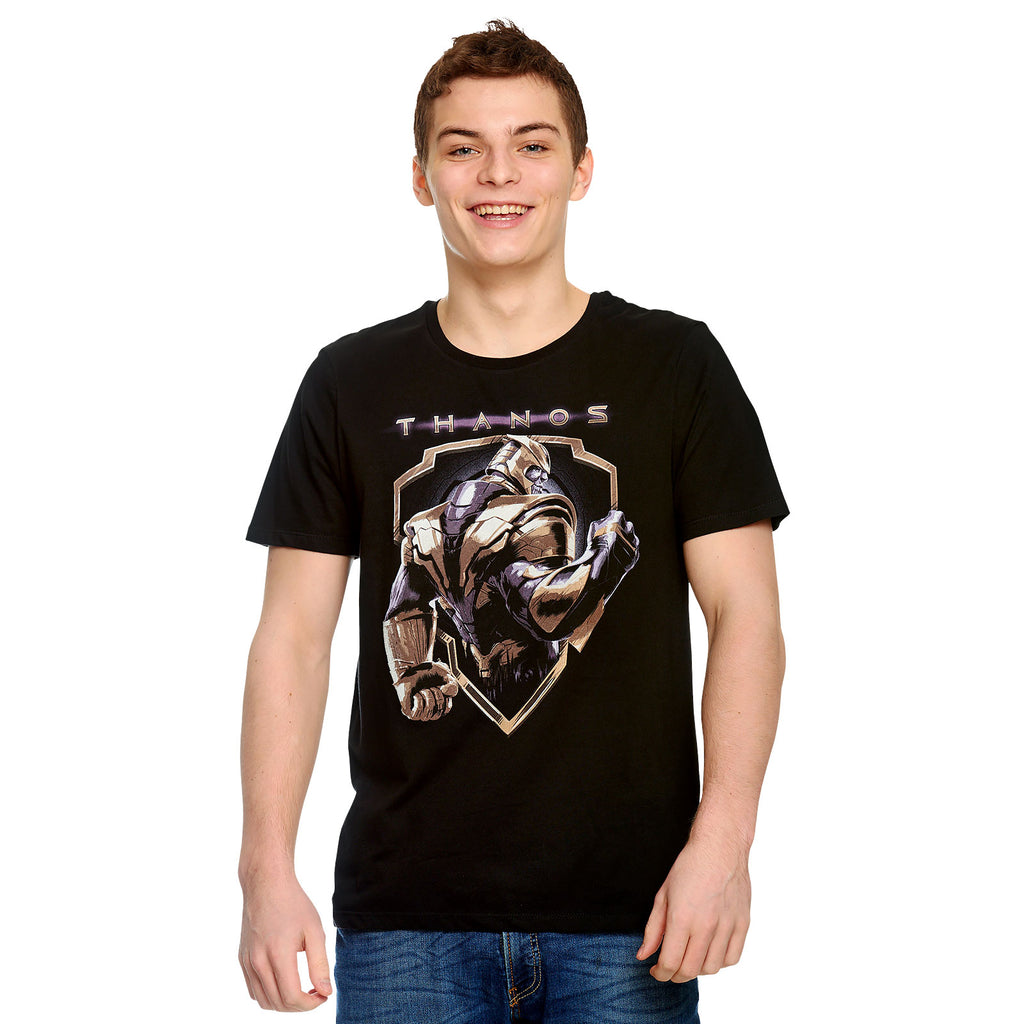 Zdjęcie produktu Avengers - Thanos Crest T-Shirt czarne