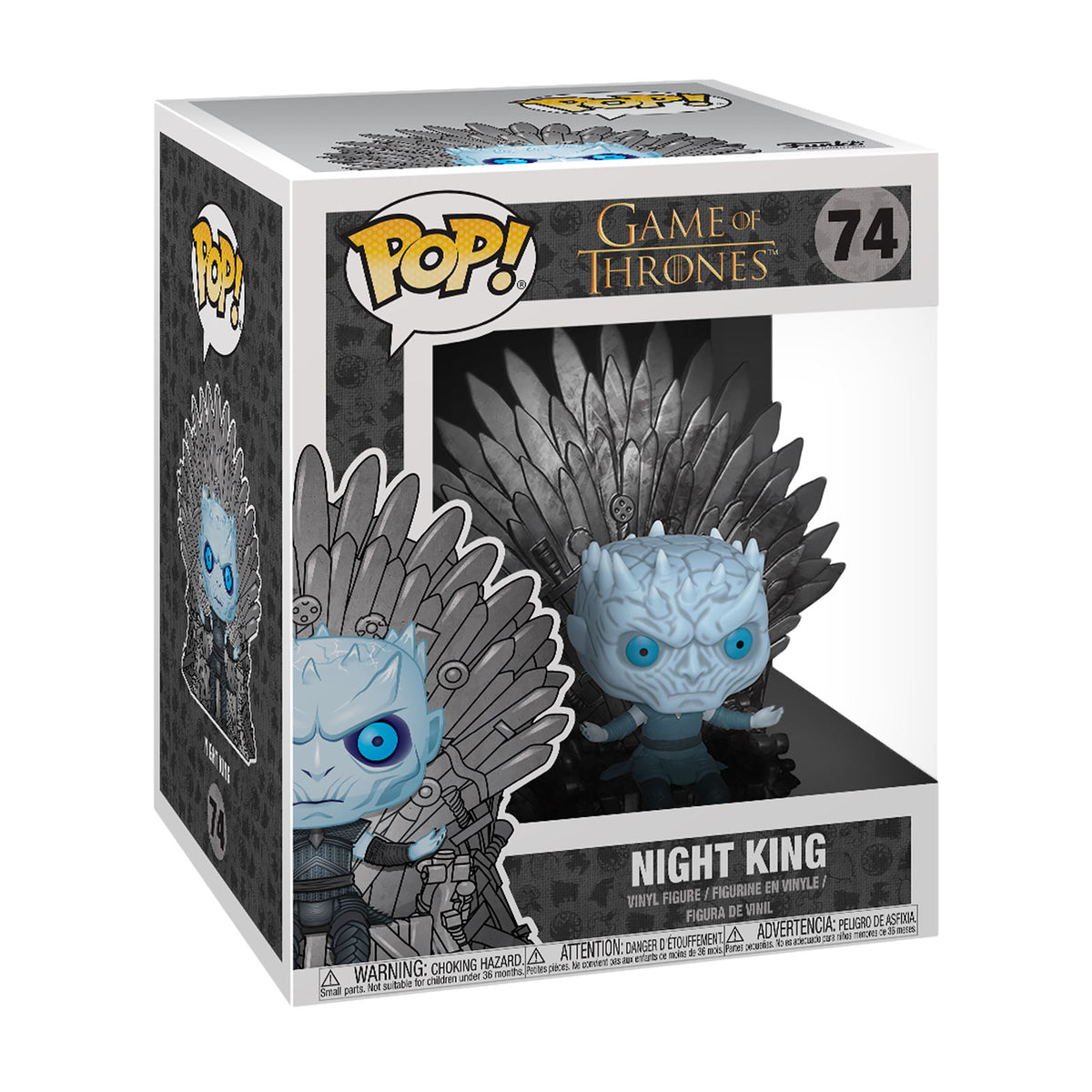 Zdjęcie produktu Game of Thrones - Nocny Król z Żelaznym Tronem Funko Pop Figurka