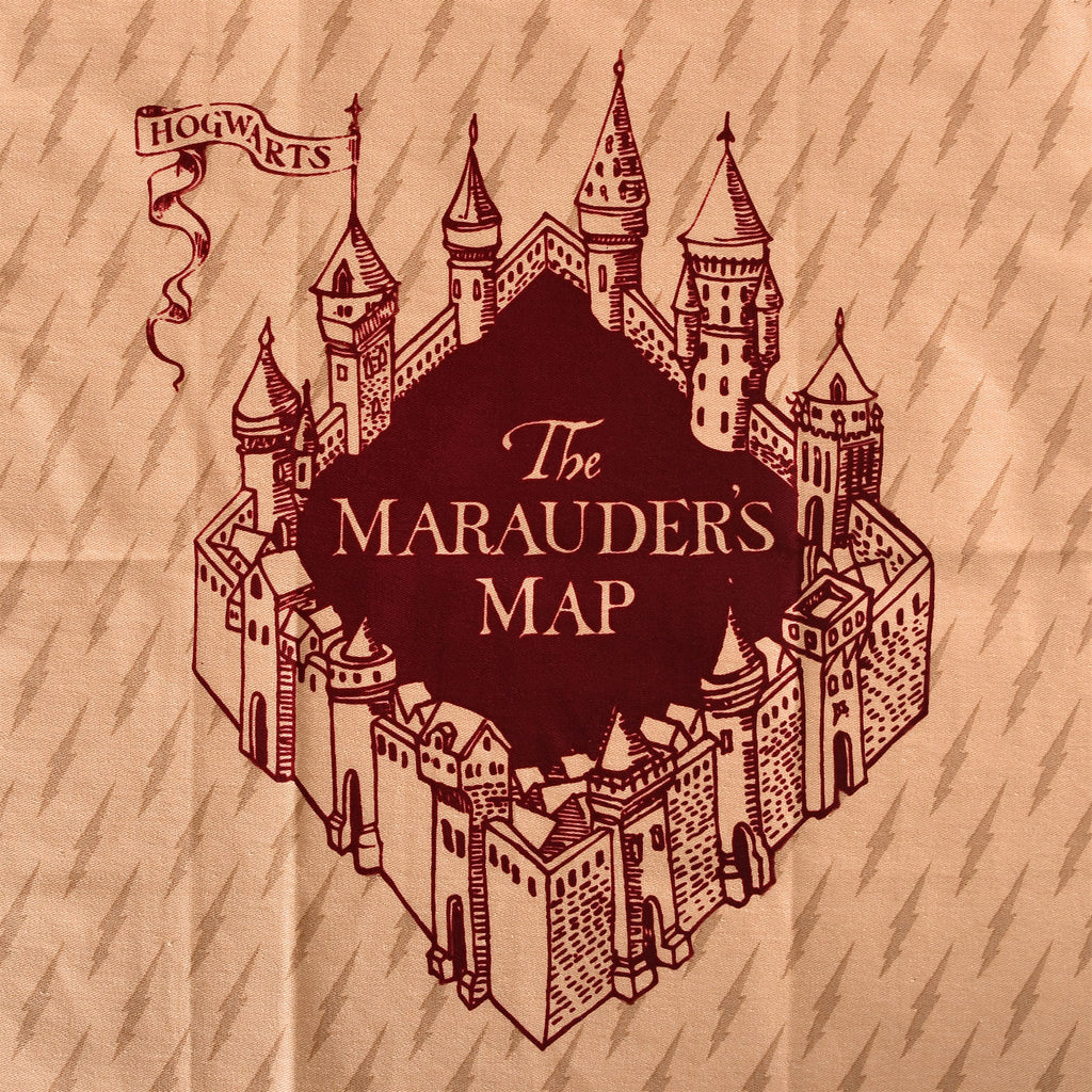 Zdjęcie produktu Harry Potter - Zestaw ręczników kuchennych z Mapą Huncwotów i herbem Hogwartu