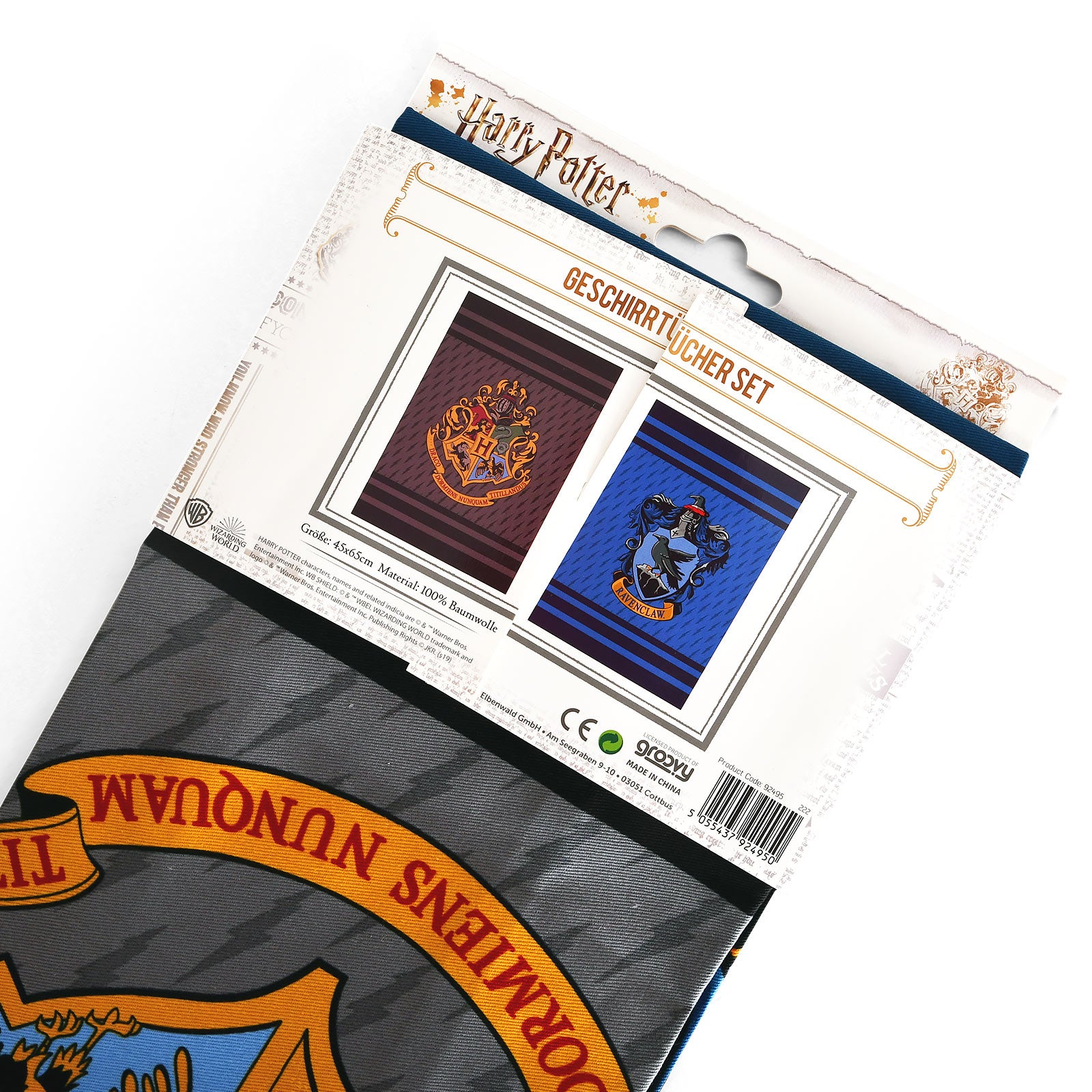 Product image Harry Potter - Ravenclaw & Hogwarts Dish Towel Set