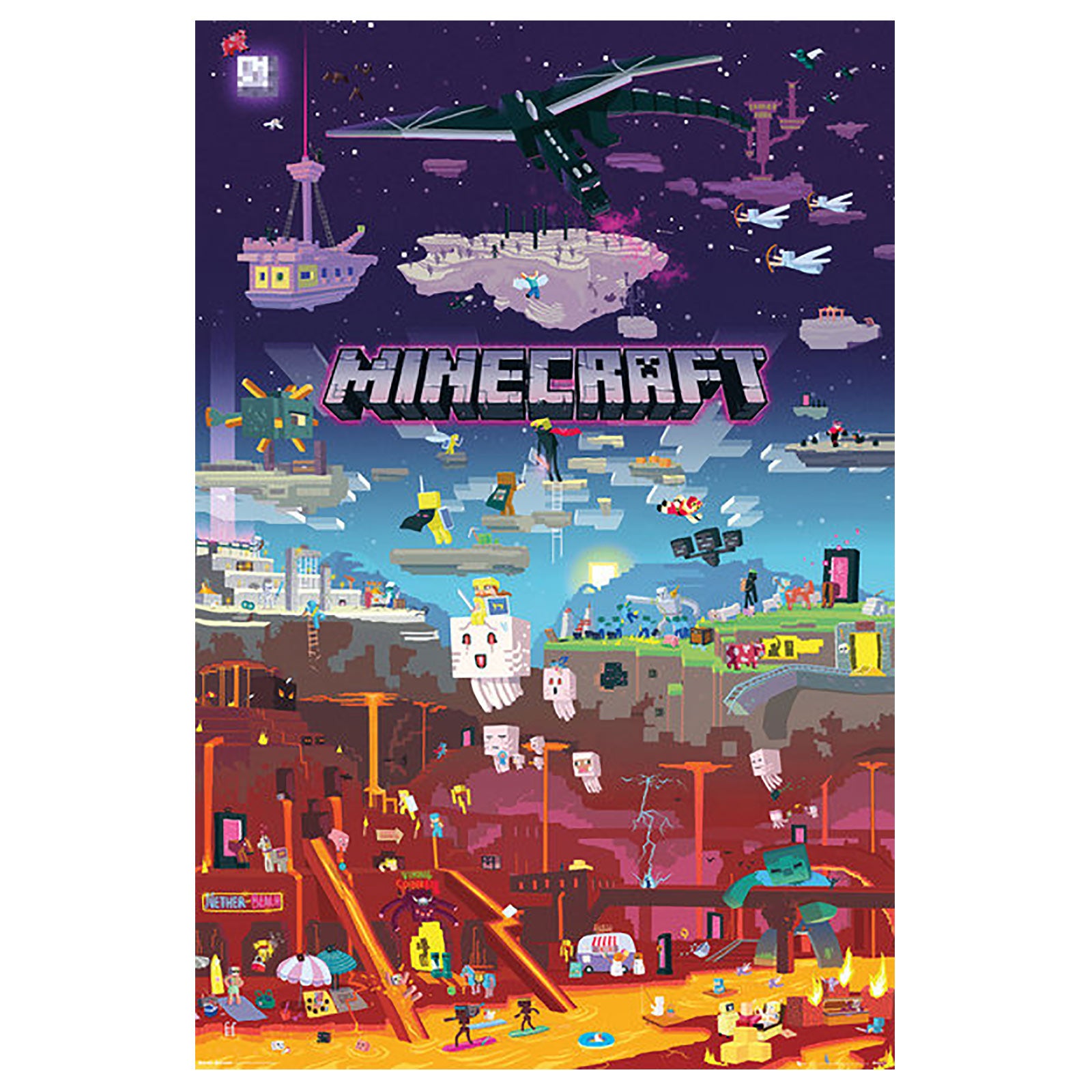 Zdjęcie produktu Minecraft - World Beyond Maxi Plakat