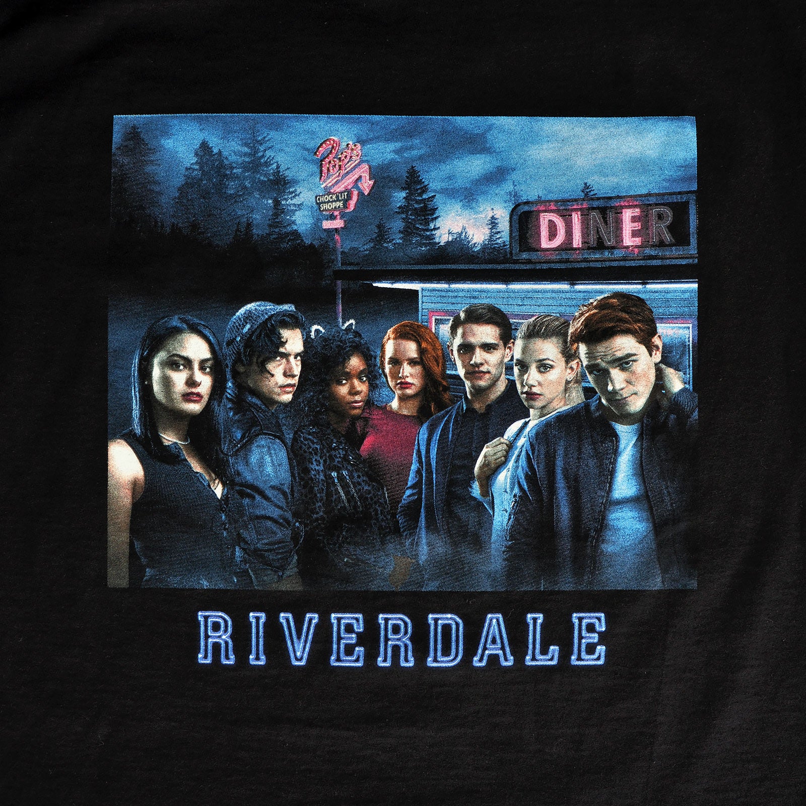 Zdjęcie produktu Riverdale - Koszulka z okładką sezonu czarna