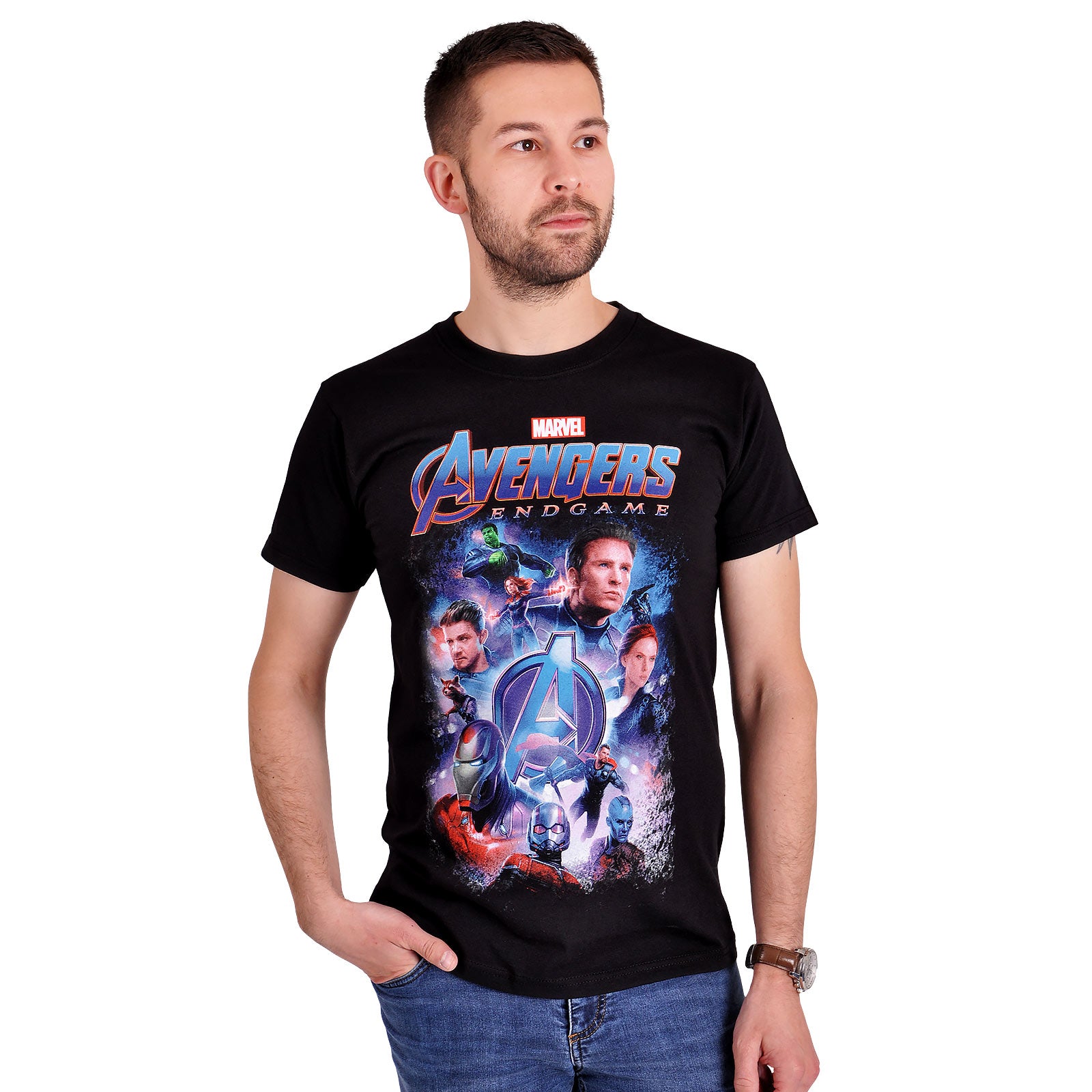 Zdjęcie produktu Avengers - Endgame Collage Koszulka czarna