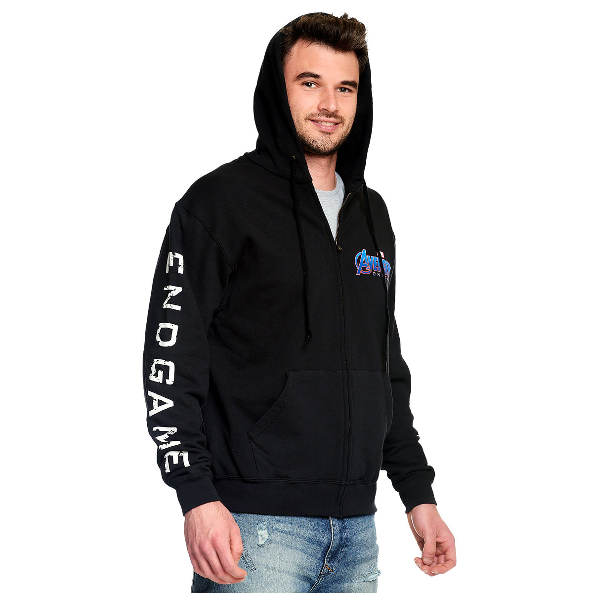 Zdjęcie produktu Avengers - Endgame Logo bluza z kapturem czarna