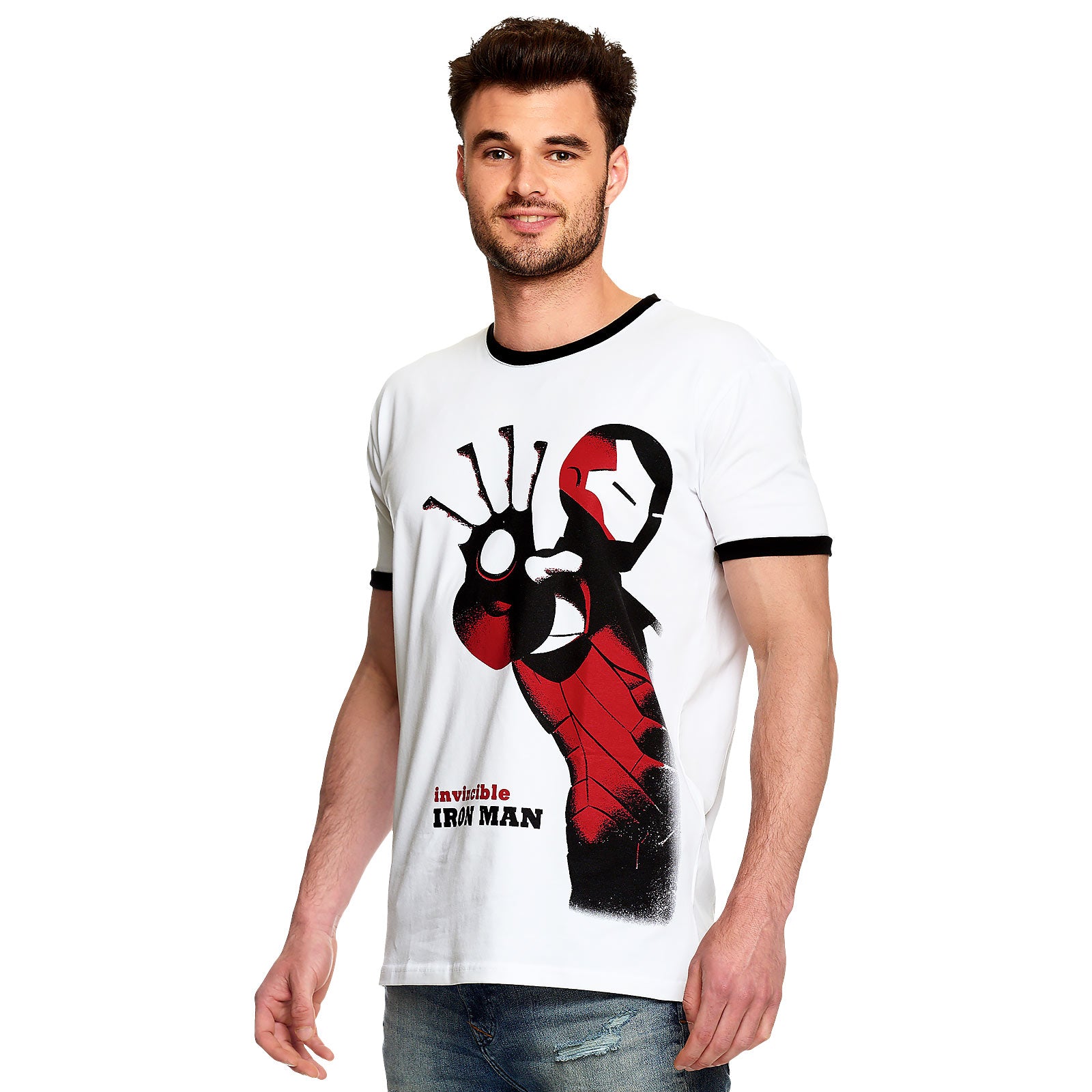Zdjęcie produktu Avengers - Niezwyciężony Iron Man T-Shirt biały
