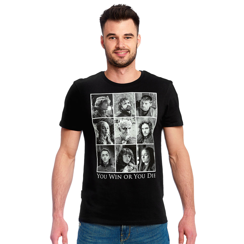 Zdjęcie produktu Game of Thrones - You Win or You Die T-Shirt czarne