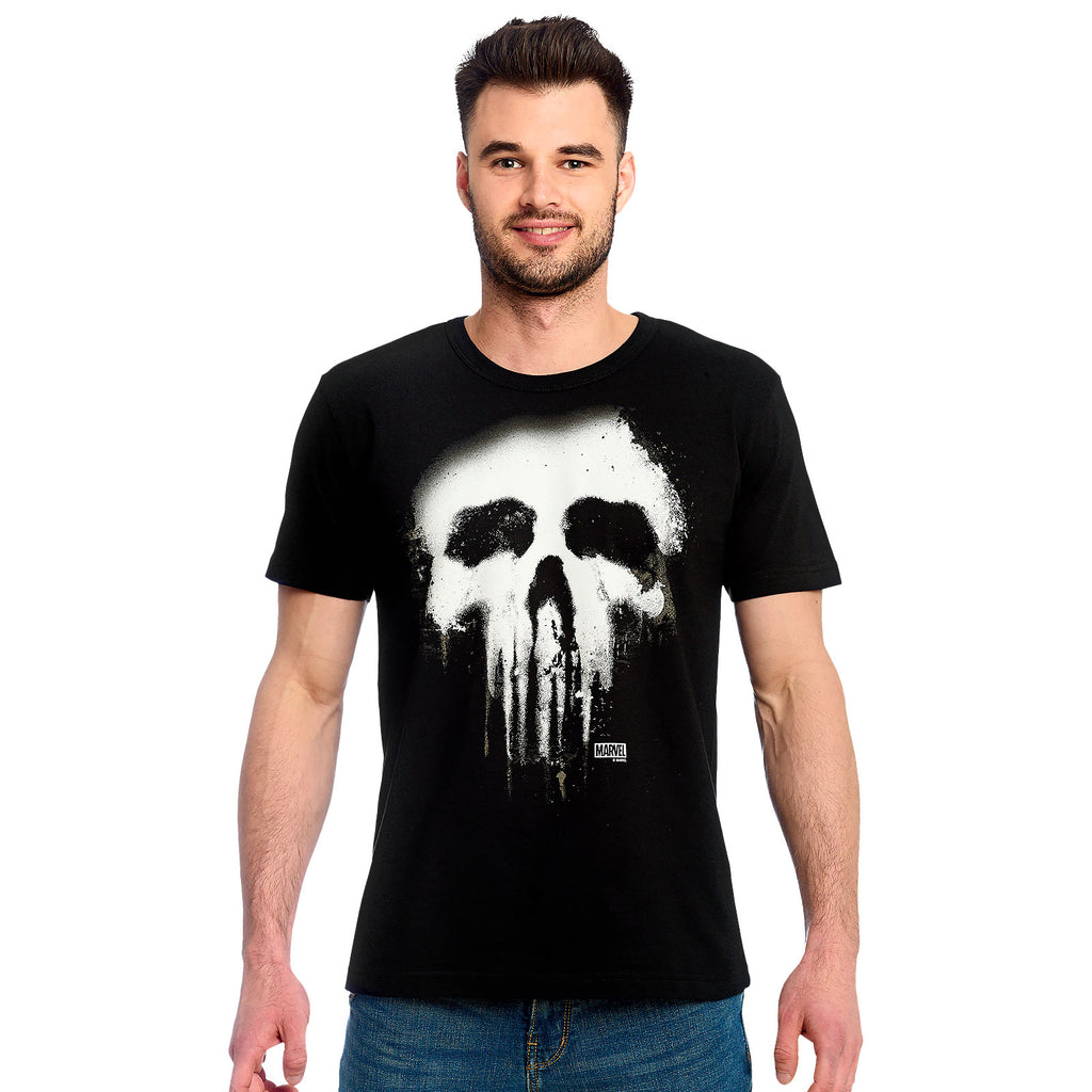 Product image Punisher - Faded Skull Logo T-Shirt Black