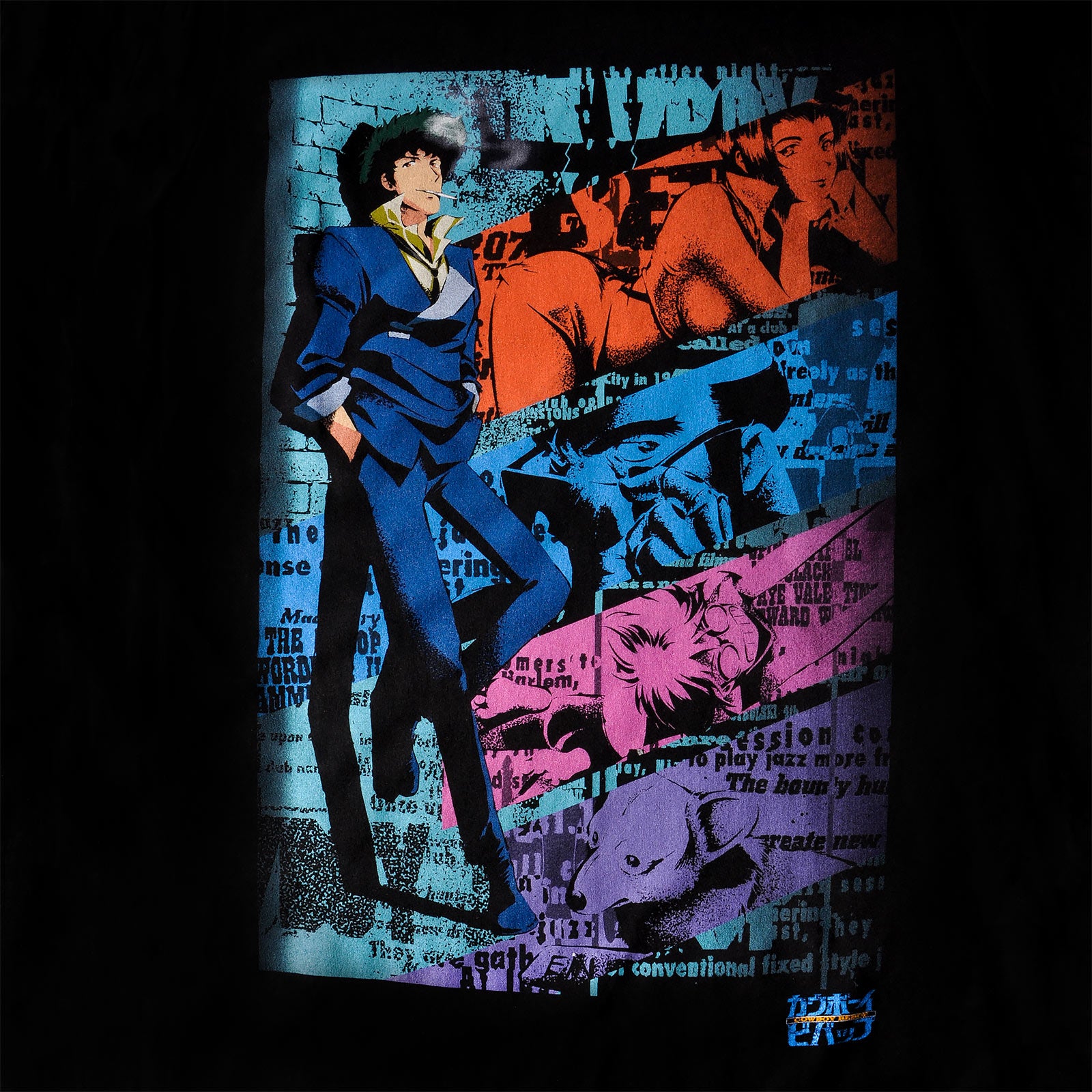 Zdjęcie produktu Cowboy Bebop - Spike Spiegel T-Shirt czarne